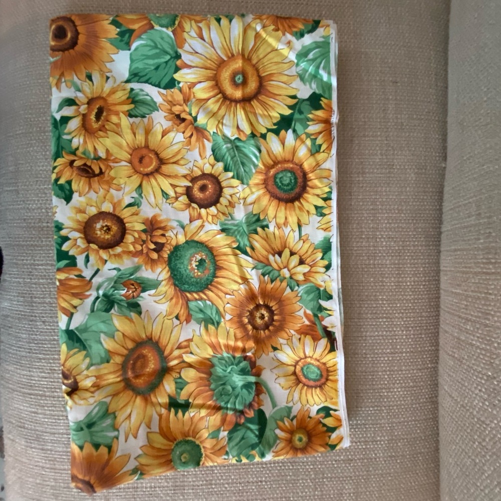 Sunflower Print Material